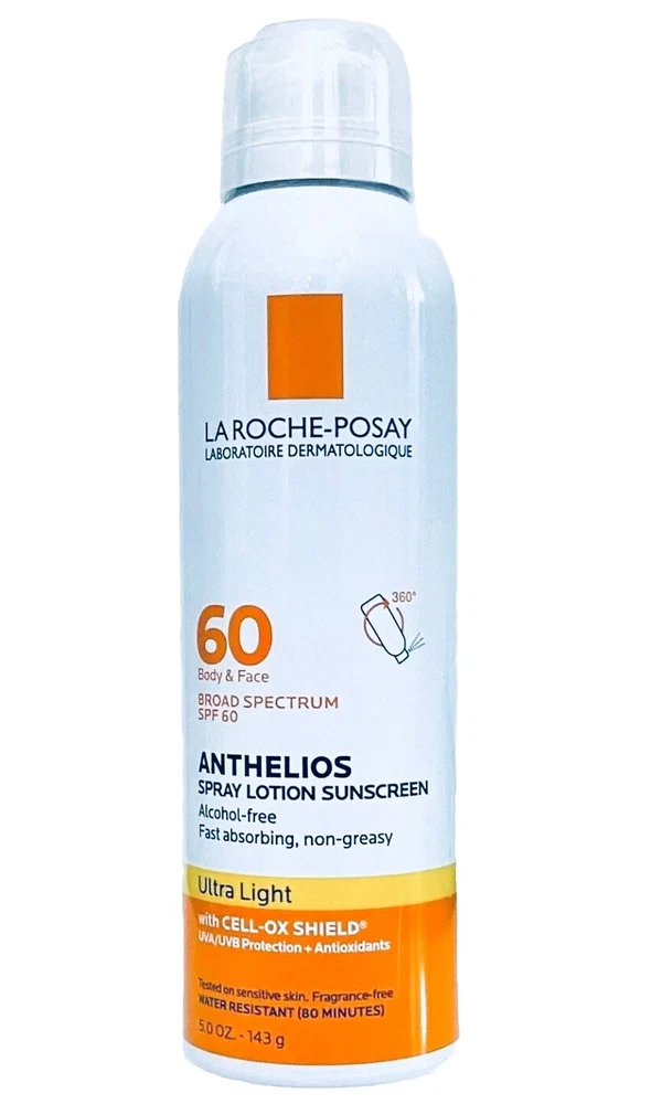 La Roche-Posay SPF 60 Sunscreen Spray Lotion 5 fl oz