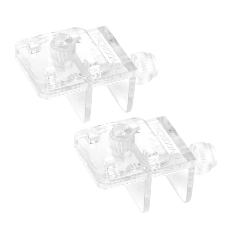 2pcs Aquarium Fish Tank Anti-Escape Clips for Glass Cover