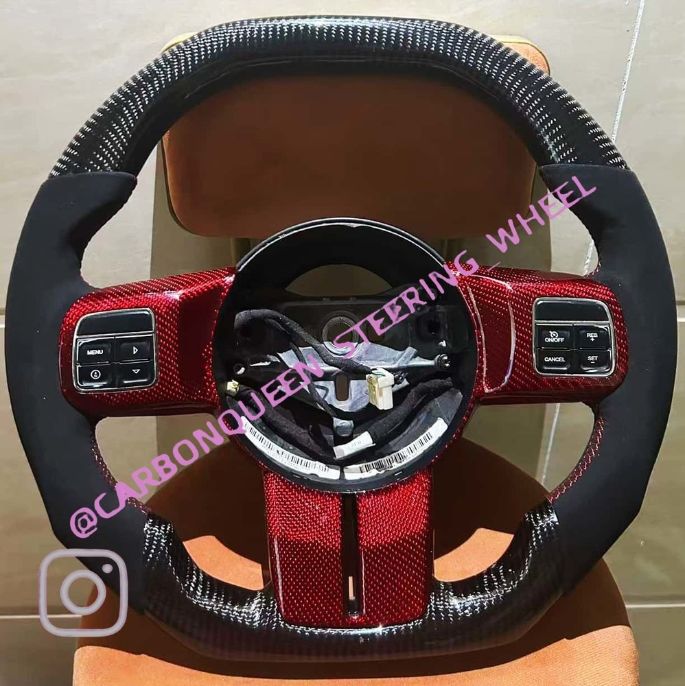 VICTOR  CARBON  STEERING WHEEL FOR  JEEP  JK Wrangler 2011-2017