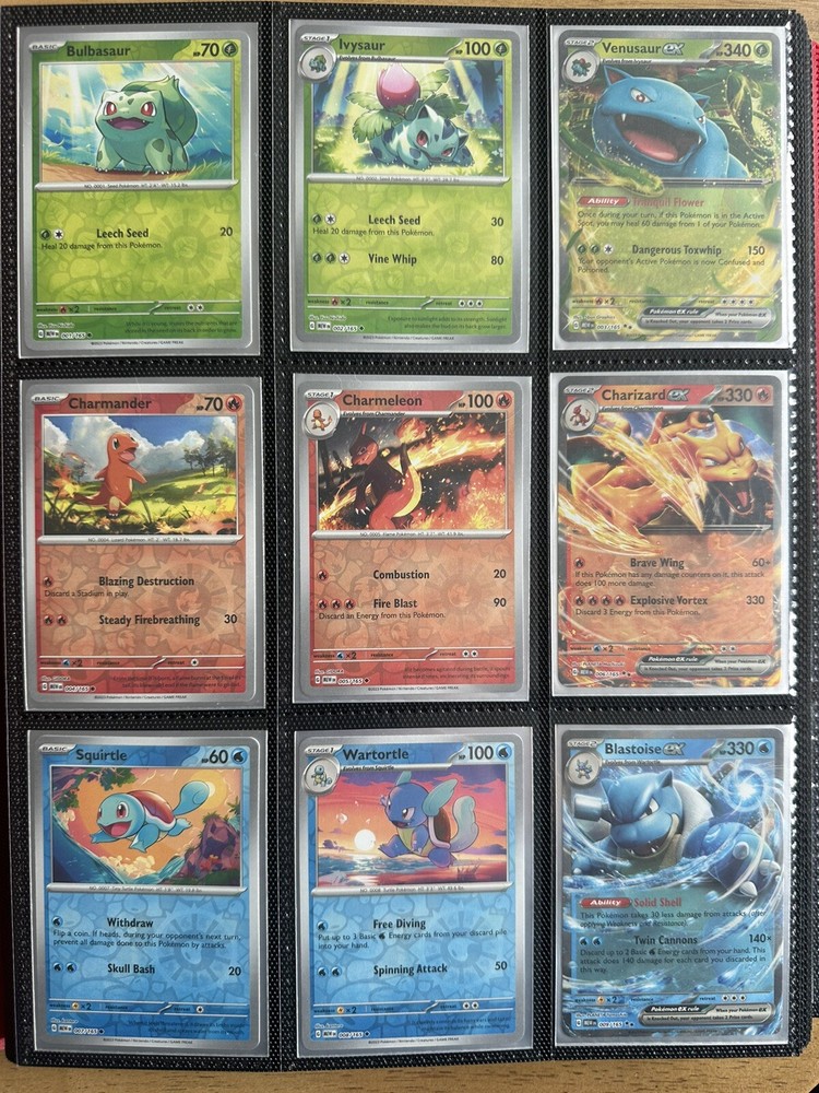 Pokemon 151  - Complete Master Set - Includes Extras and Vault X Binder