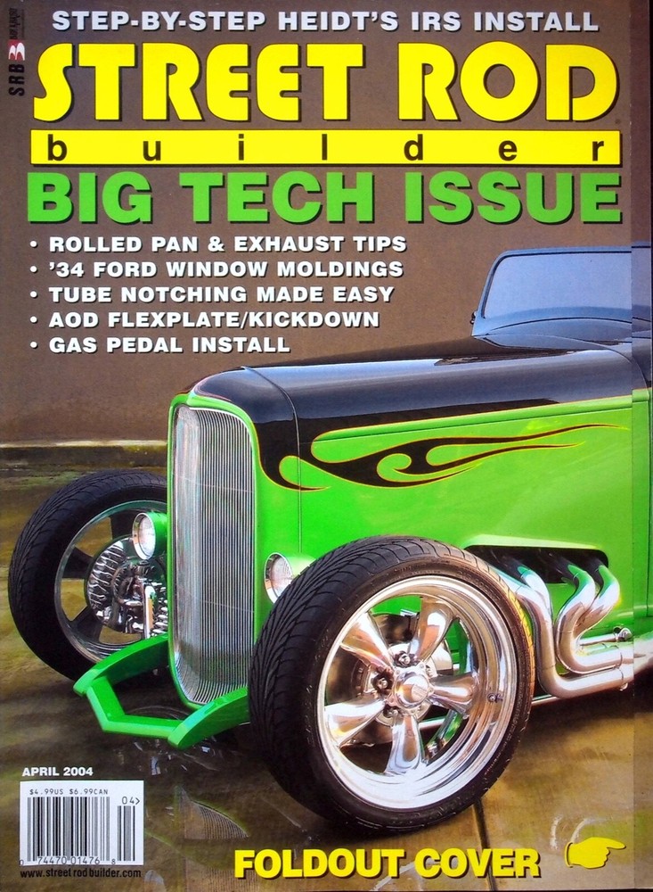 Big Tech Issue – Street Rod Builder Magazine April 2004