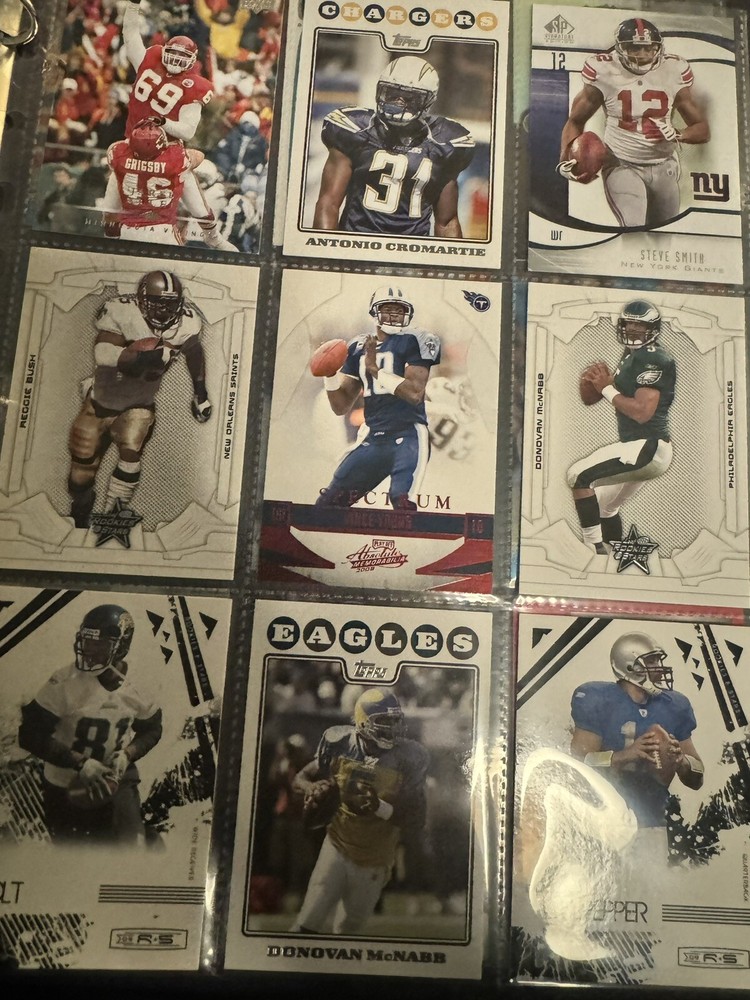 Vintage  NFL Football Card Binder Check This Out