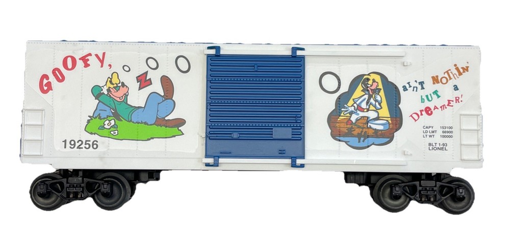 Lionel 6-19256 Goofy Hi-Cube Boxcar O Gauge