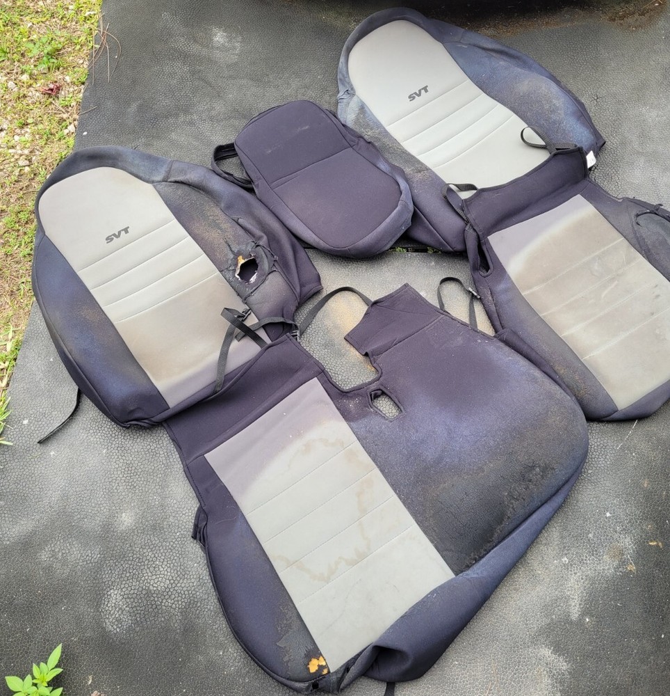Ford SVT Lightning Seat Covers By Wet Okele Black Gray
