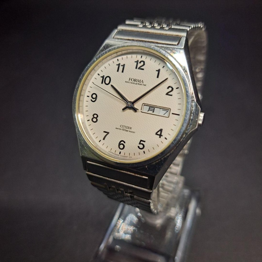 Citizen Eco-Drive Forma Stainless Steel Dress Watch