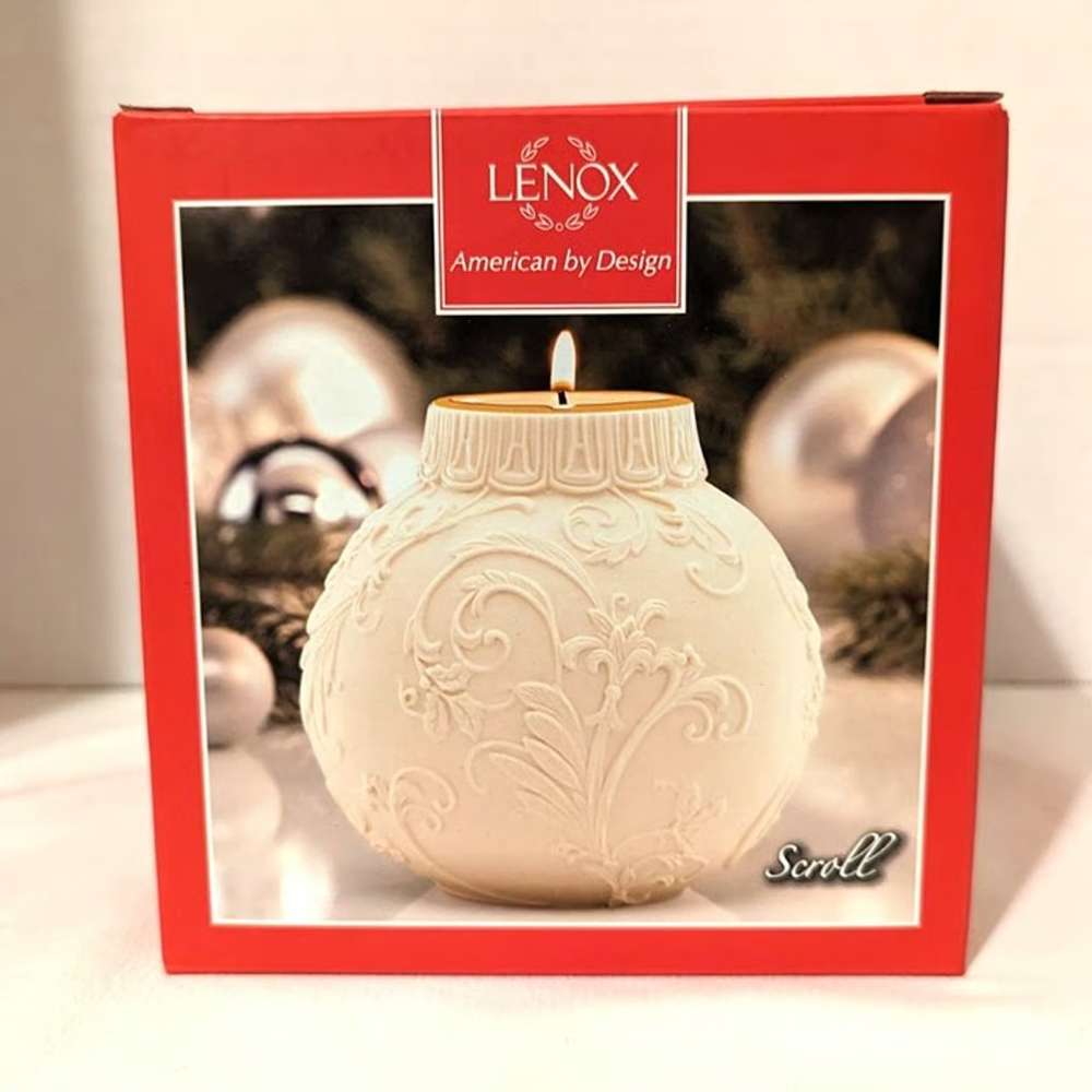 Lenox Christmas Candle Holder 