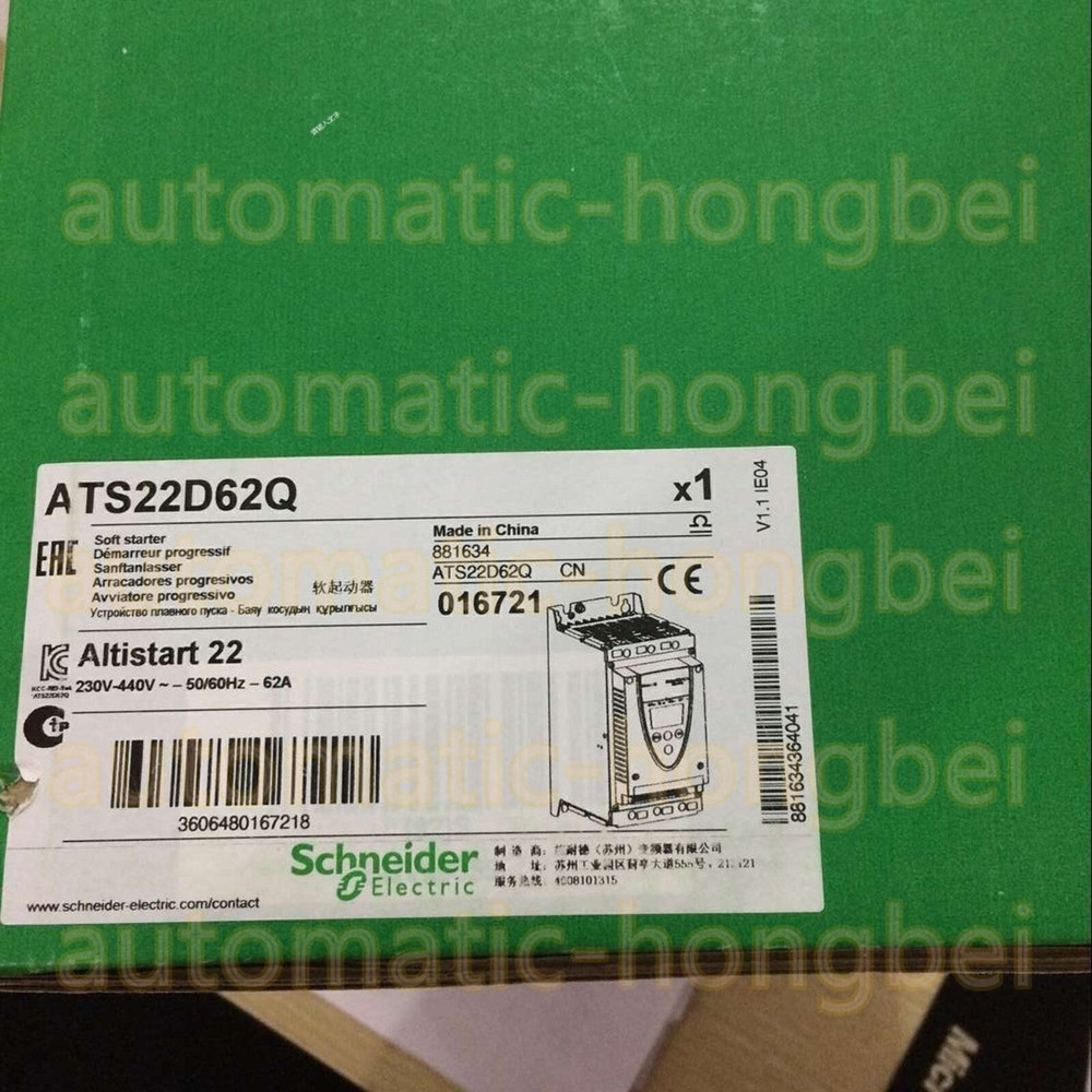 Free Tax Schneider ATS22D62Q PLC Module Soft Starts New Spot Goods Expedited