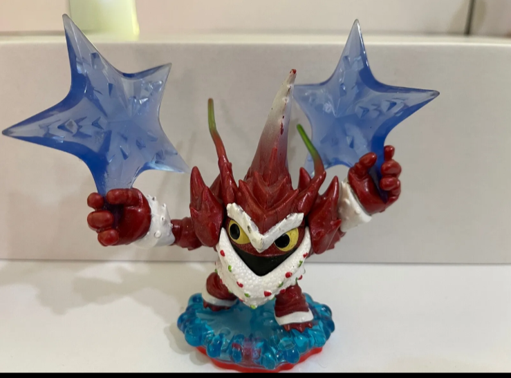 Skylanders Trap Team TRAP MASTER WINTERFEST LOBSTAR WATER ELEMENT