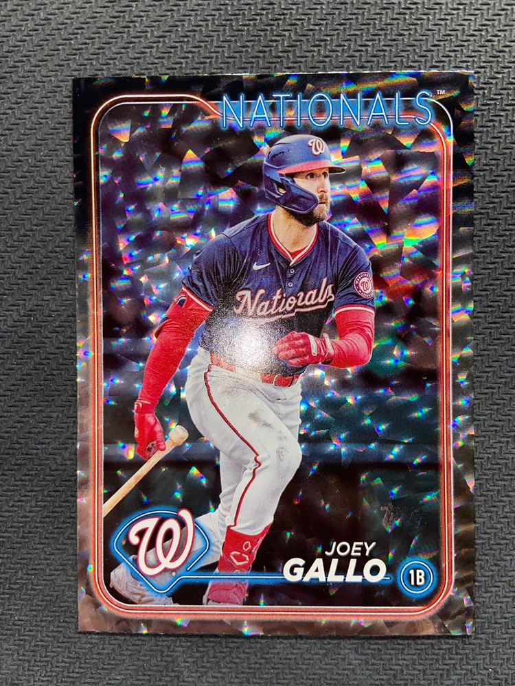 2024 Topps Joey Gallo US136 Silver Foil Super Box Nationals Card