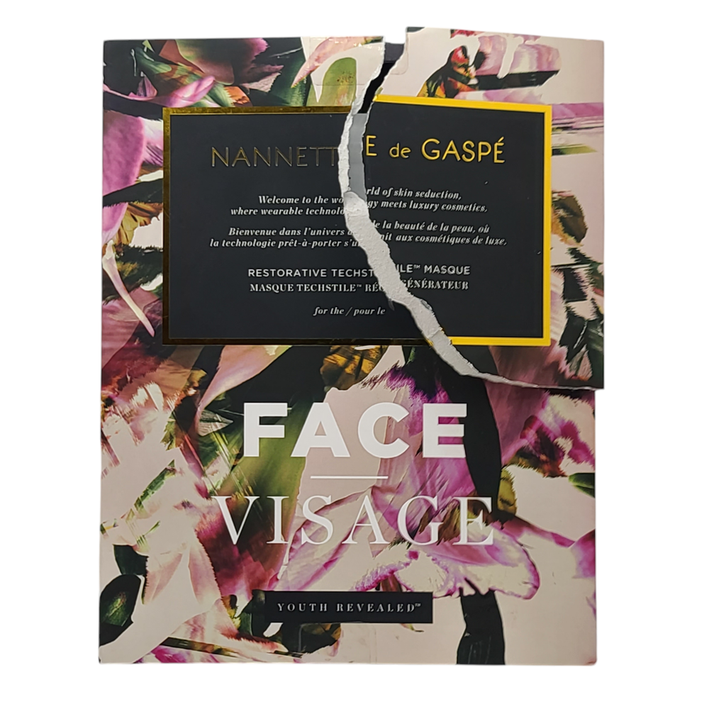 Nannette De GaspE Youth Revealed Restorative Techstile Masque in Imperfect Box