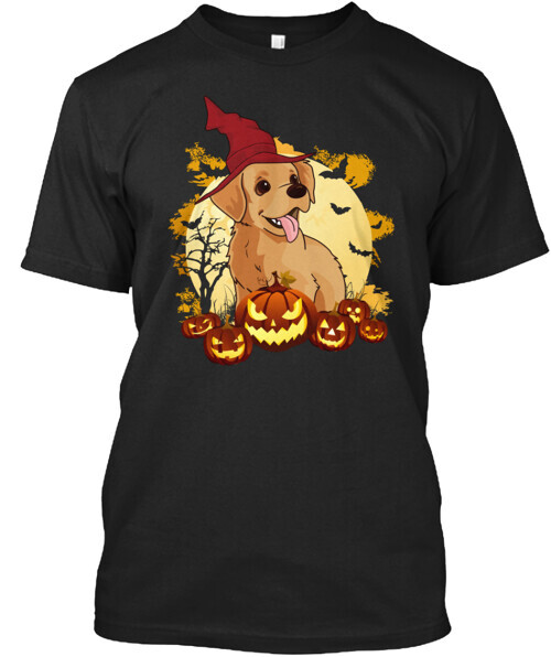 Happy Halloween Labrador Lover T-Shirt Made in the USA Size S to 5XL