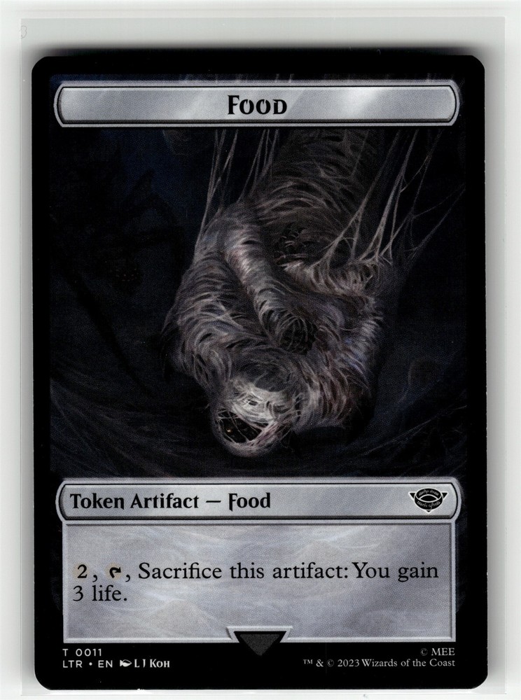 FOOD TOKEN (0011) Tales of Middle-Earth #11 LTR(NM+)(MTG)