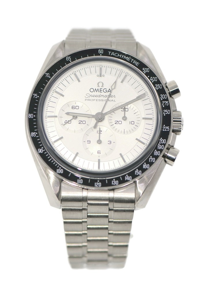 Omega Speedmaster Moonwatch 18K White Gold Watch 310.60.42.50.02.001