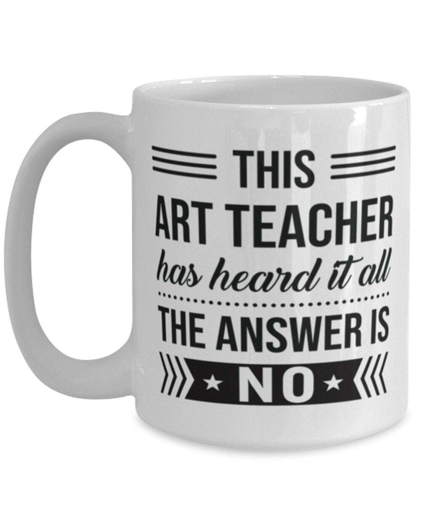 Art Teacher Appreciation Gift Thank You Gift For Art Teachers Funny Art Teacher