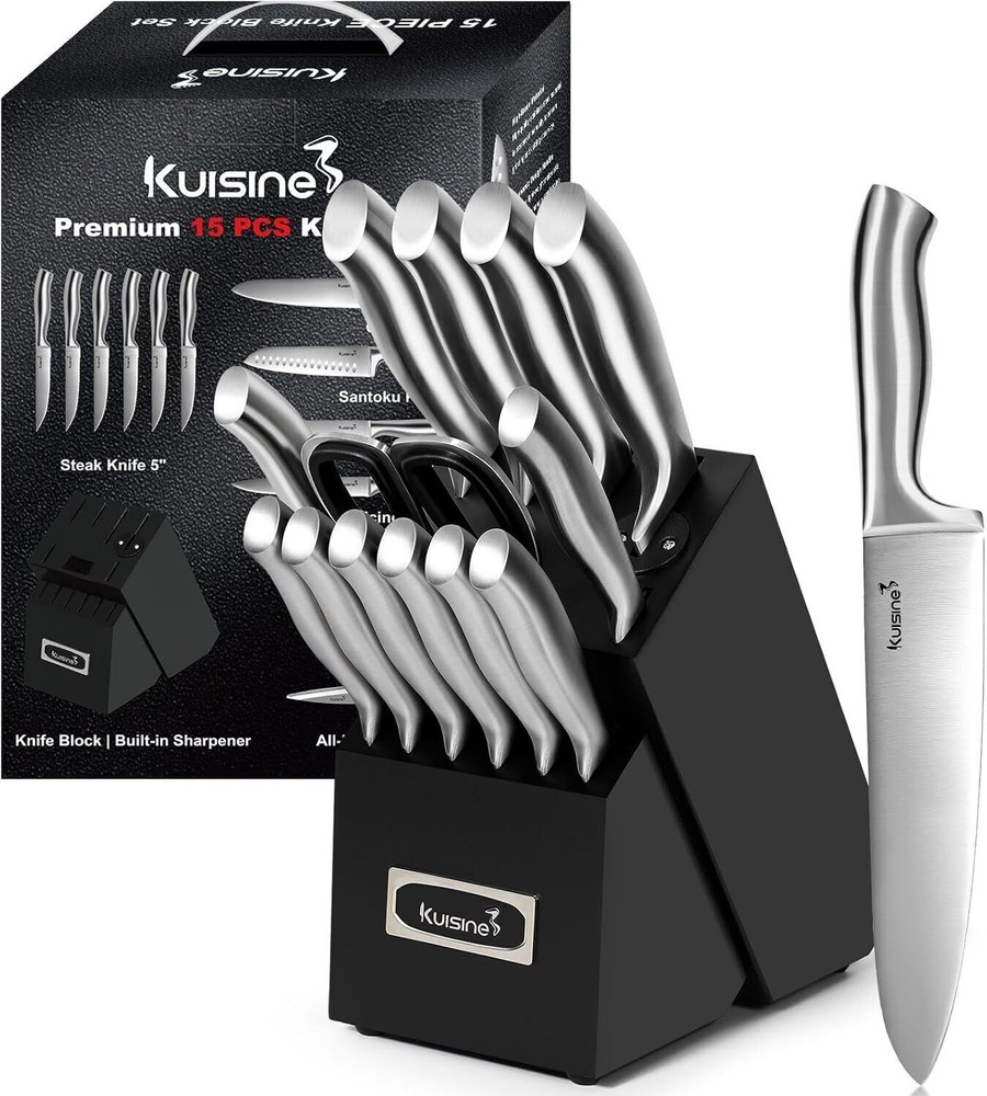 Sharp One-Piece Molded Kitchen Knife Set for Precision Cutting