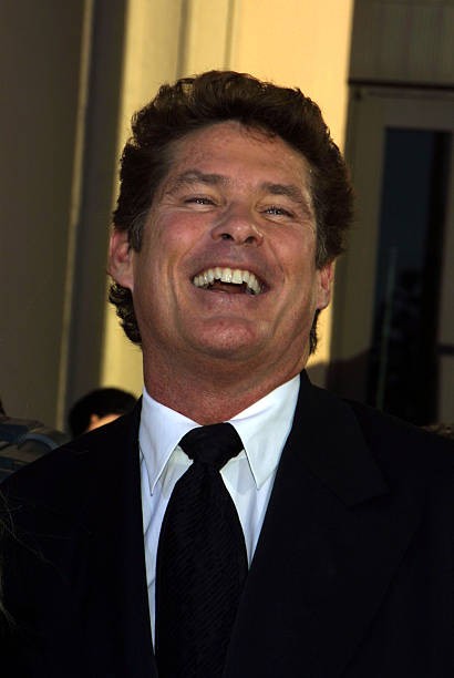 David Hasselhoff during The 8th Screen Actors Guild Awards Arrival- Old Photo