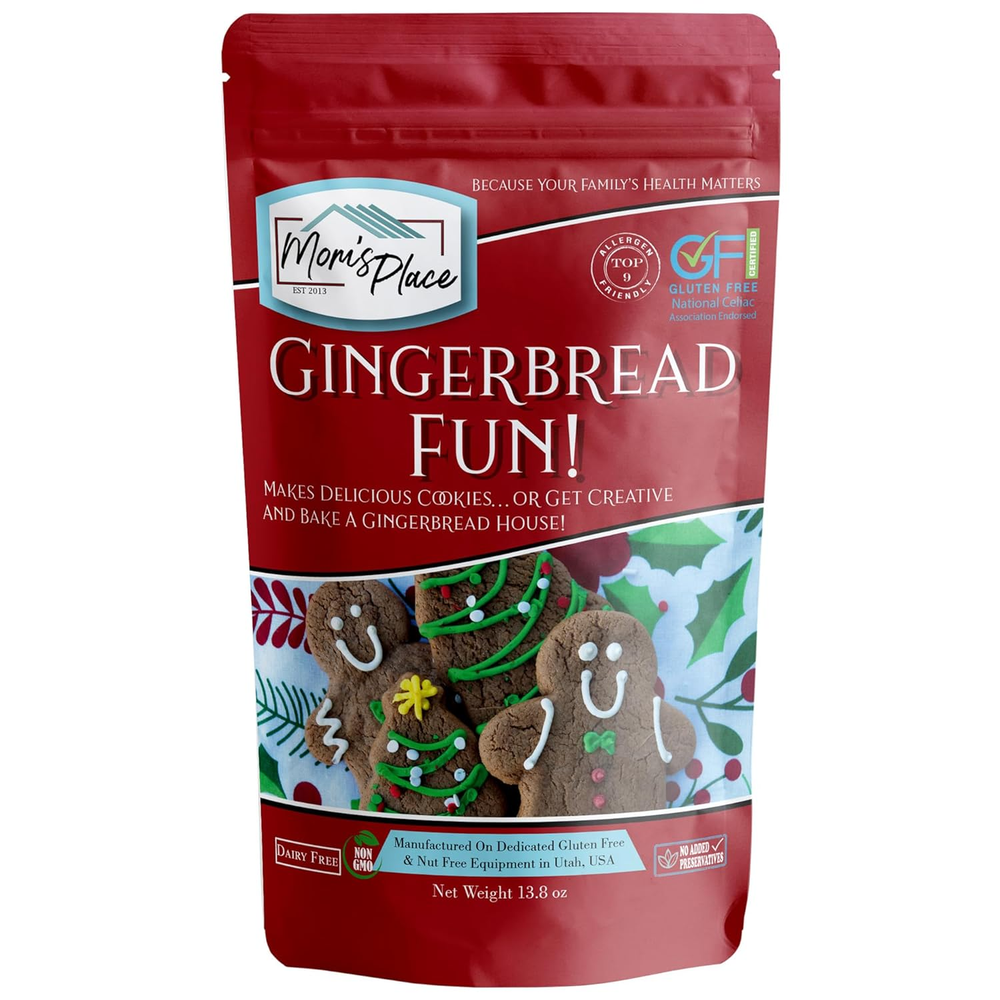 Gingerbread Fun Mix for Cookies or Houses – Easy 15-Serving Recipe