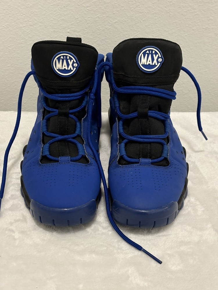 NIKE AIR MAX2 CHARLES BARKLEY YOUTH SNEAKERS GAME-ROYAL/BLACK- KIDS SIZE 5.5Y