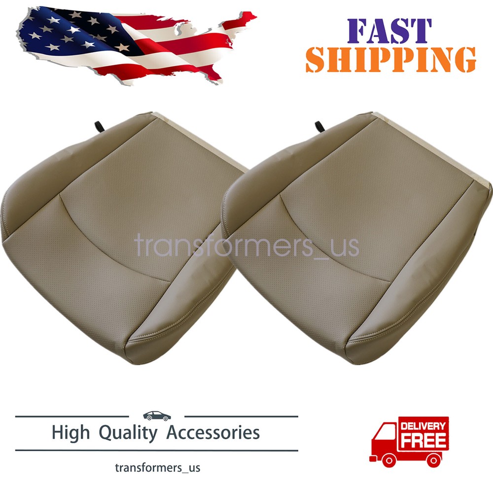 2013-2018 For Dodge Ram 2500 3500 Driver & Passenger Lower Leather Seat Cover