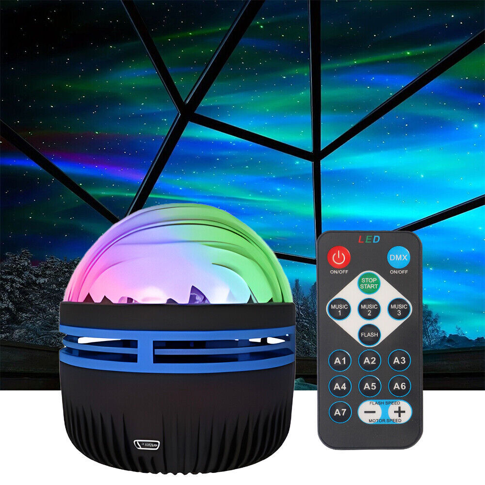 2024 Northern Lights Galaxy Projection Light Aurora Projector Night Lights Gifts