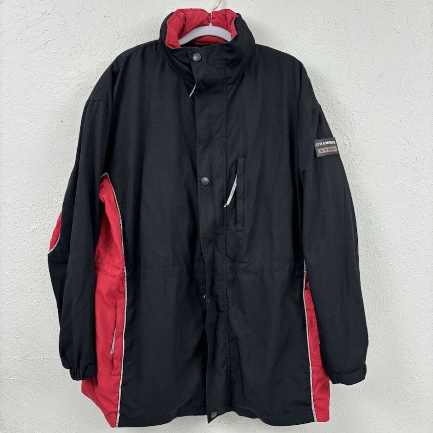 Cremieux Sport Ski Jacket for Men in Large, Black & Red – Fast Shipping