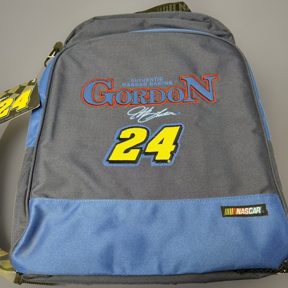 nascar jeff gordon #24 backpack nw/tags