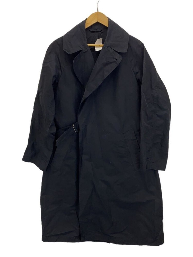 Comoli Trench Coat/1/Cotton/Black// 3361
