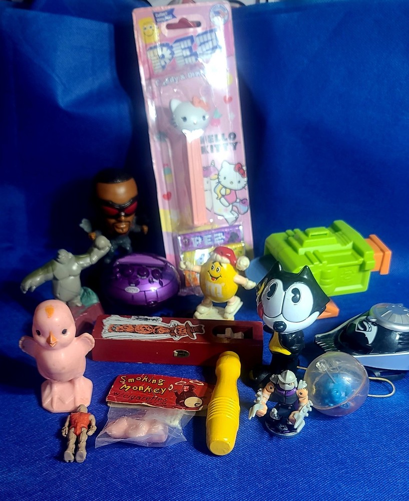 Multiple Vintage Toys. Some New In Wraper