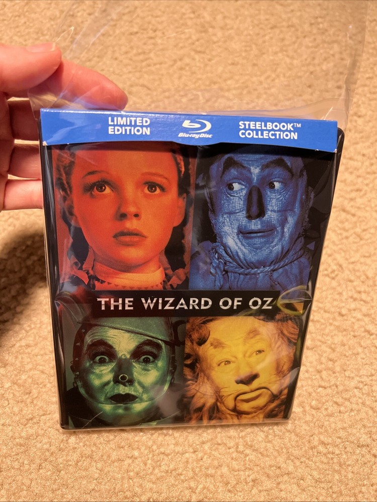 The Wizard of Oz SteelBook Blu-ray Limited Edition Canada Exclusive