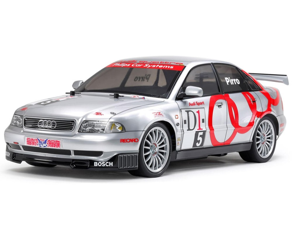 Tamiya Audi A4 Quattro 1/10 Scale 4WD Electric Touring Car Kit TAM47414-60A