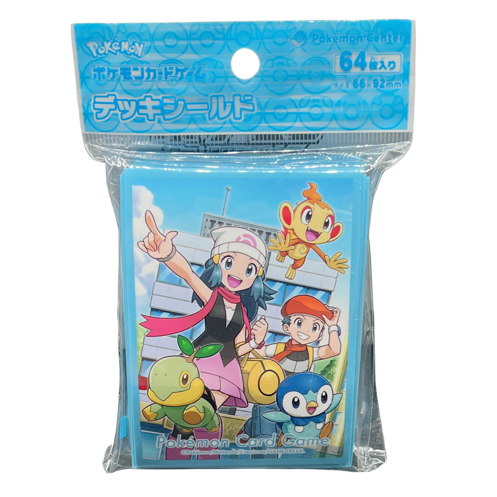 Pokemon TCG Dawn and Lucas Card Sleeves 64ct Officially Licensed Japanese Import