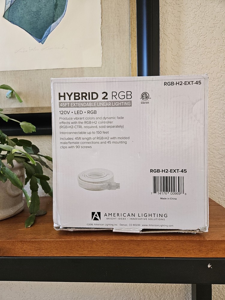 American Lighting Hybrid 2 RGB Color Lighting 45Ft Extendable