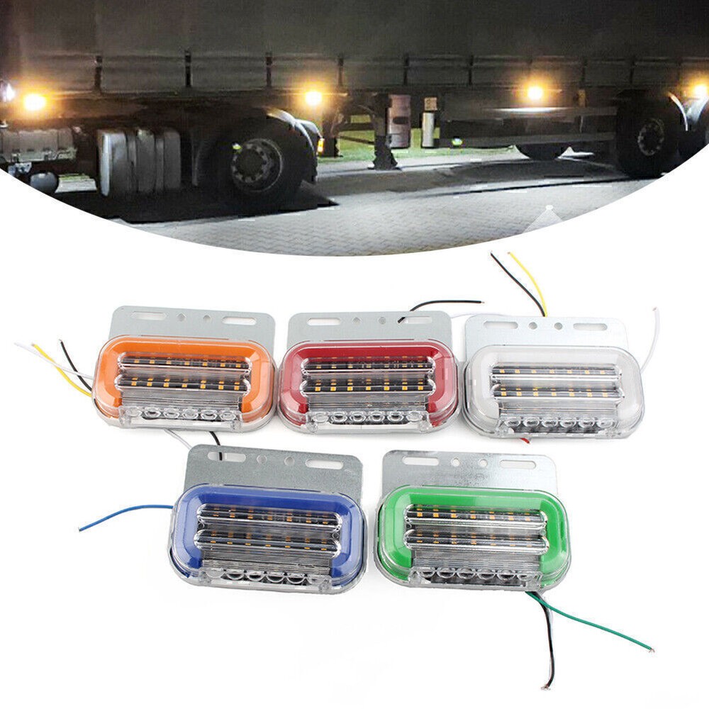 24V LED Side Marker Light Car External Light Signal Indicator Lamp For Truck etc