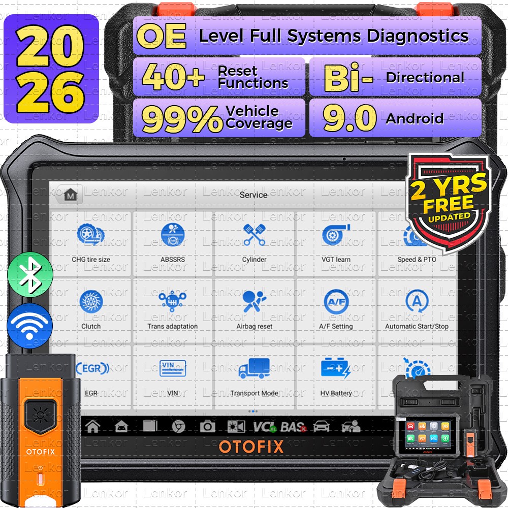 2026 OTOFIX D1 Lite Car Bidirectional Scanner Full System Diagnostic Coding Tool