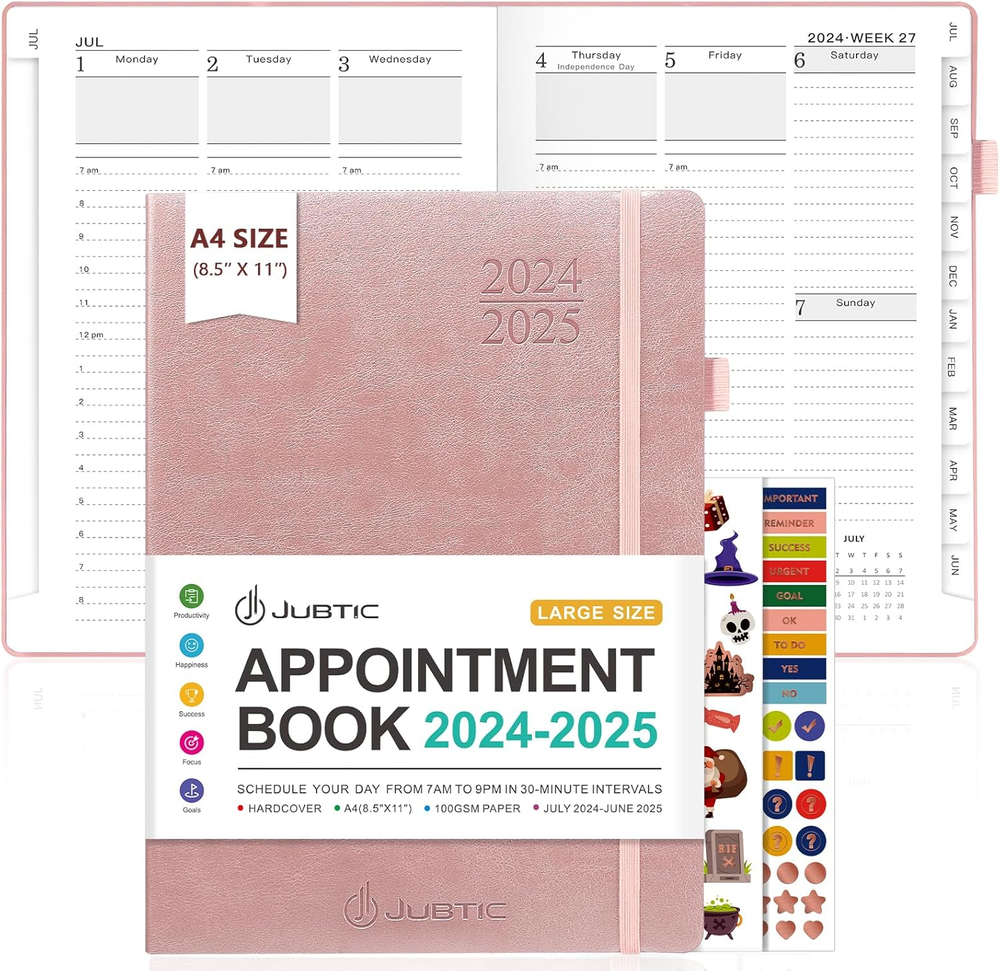 Appointment Book 2024-2025, 8.5