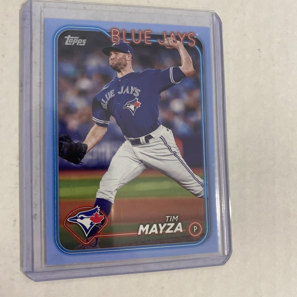 2024 Topps Update Tim Mayza Fathers Day Blue Parallel #US203 Serial 29/50