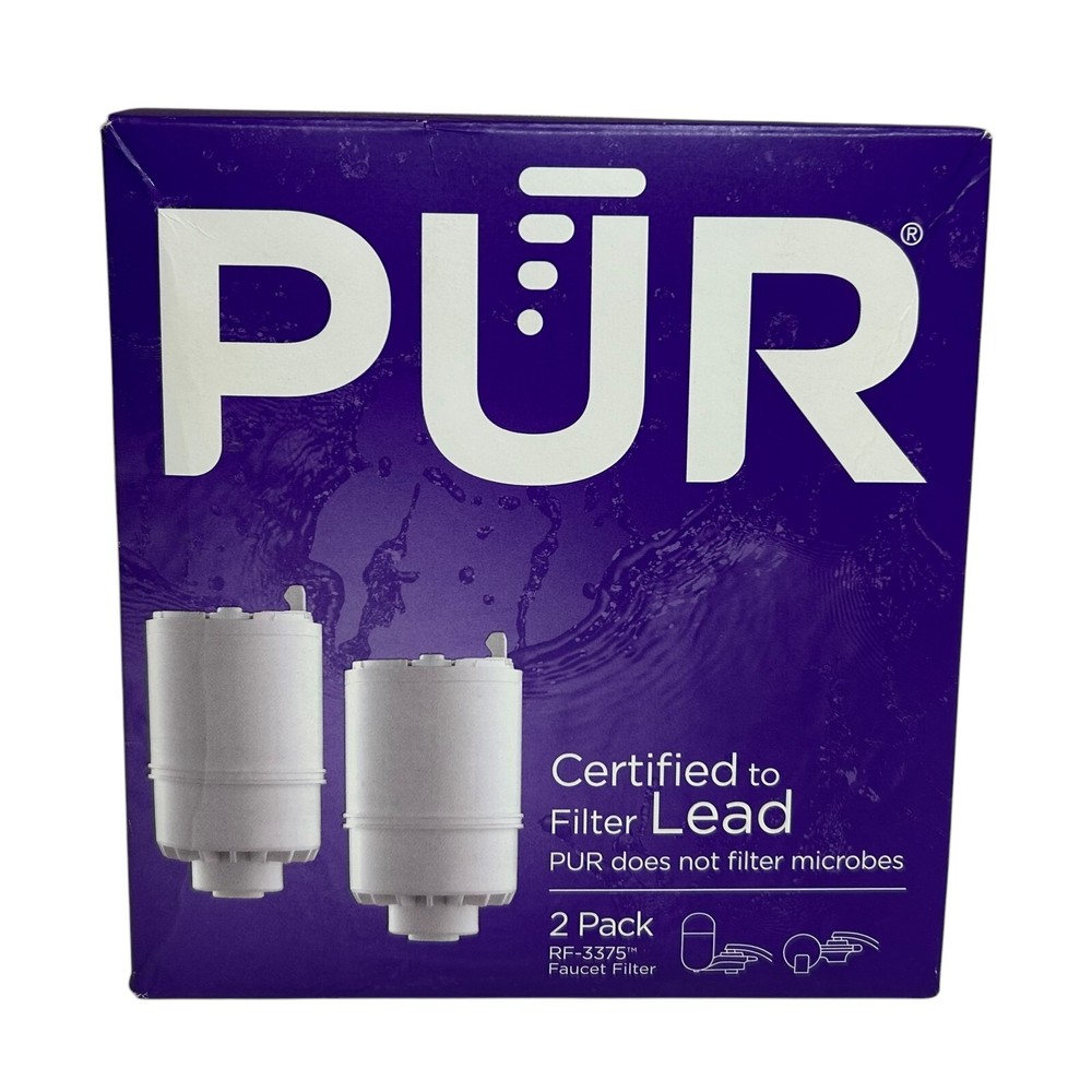 PUR Faucet Mount Certified to Filter Lead - 2 Filters (BRAND NEW FACTORY SEALED)