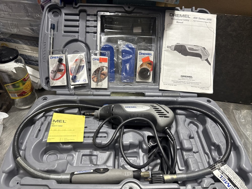 Dremel 400 XPR Variable Speed Rotary Tool Kit with Accessories and Storage Case
