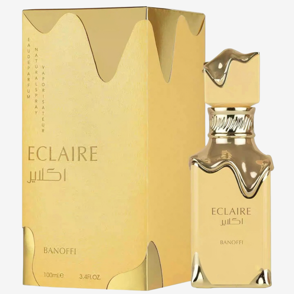 Lattafa Eclaire Banoffi EDP 100ml / 3.4oz Banana Cream Cake Gourmand Perfume