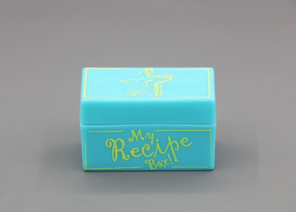 American Girl Gourmet Kitchen 18-inch doll recipe box replacement