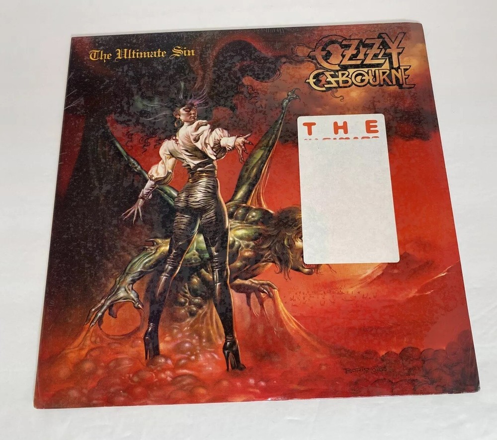 OZZY OSBOURNE ~ THE ULTIMATE SIN ~ SEALED 1986 CBS OZ 40026 US ORIGINAL NM