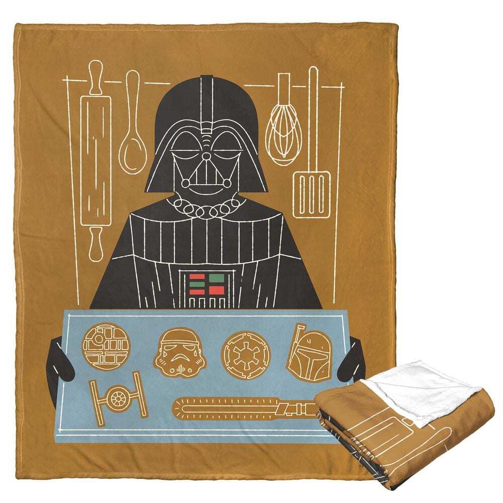 Star Wars Dark Side Cookies Silk Touch Multi-Colored Throw Blanket