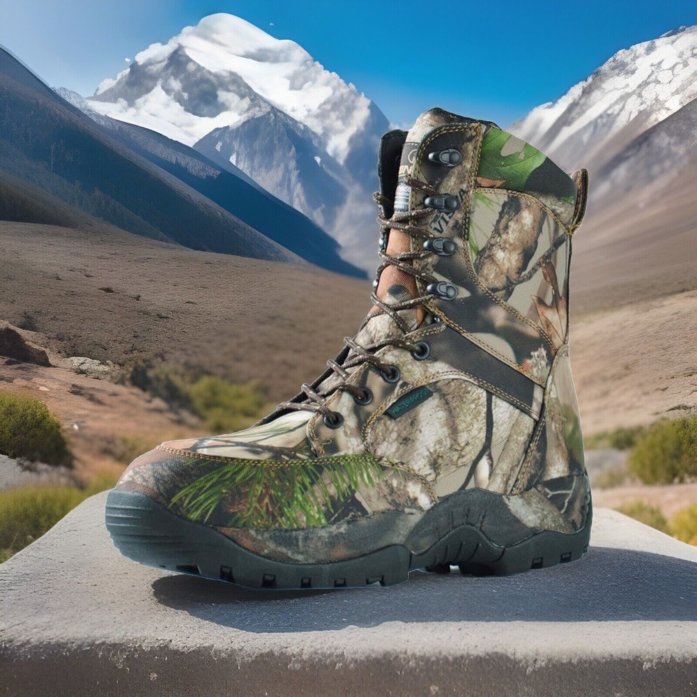 Men's Lightweight Waterproof Hunting & Hiking Boots Size 10.5