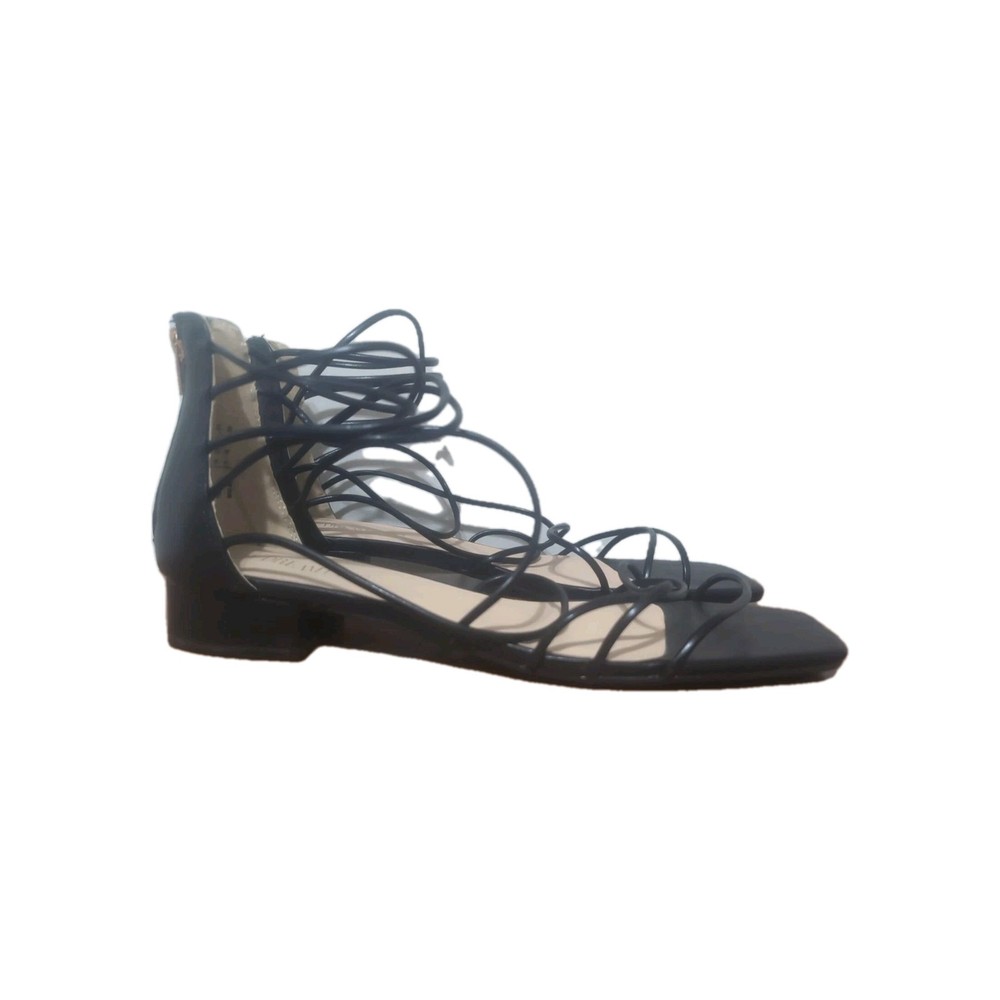 Dream Pairs Size 11 Low Chunky Block Open Toe Strappy Sandals