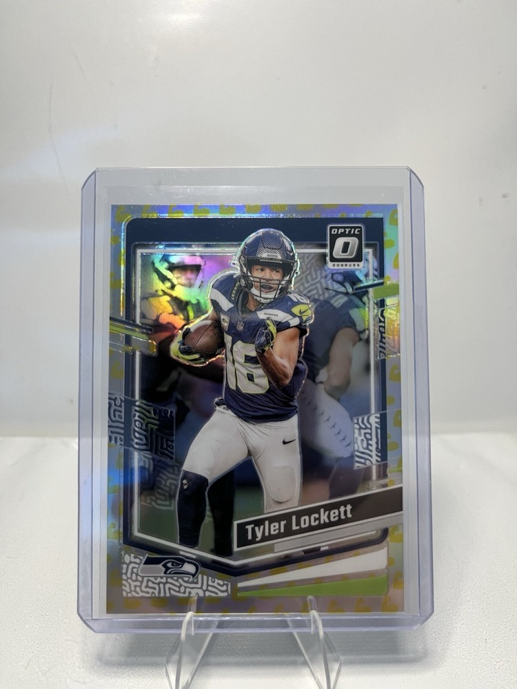 2023 Panini Donruss Optic - Tyler Lockett Flex Emoji Prizm #180 /149