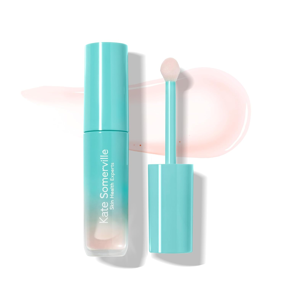 Pro-Collagen Lip Oil Elixir – Hydrating Lip Balm for Plump, Glossy Lips, Clear N