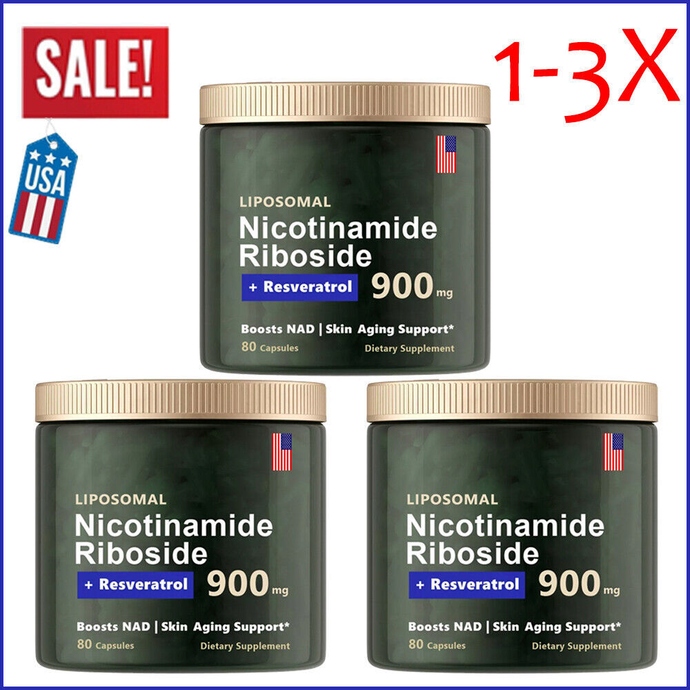 NAD+Supplement for Anti-Aging Energy Focus & Nicotinamide Riboside Resveratrol
