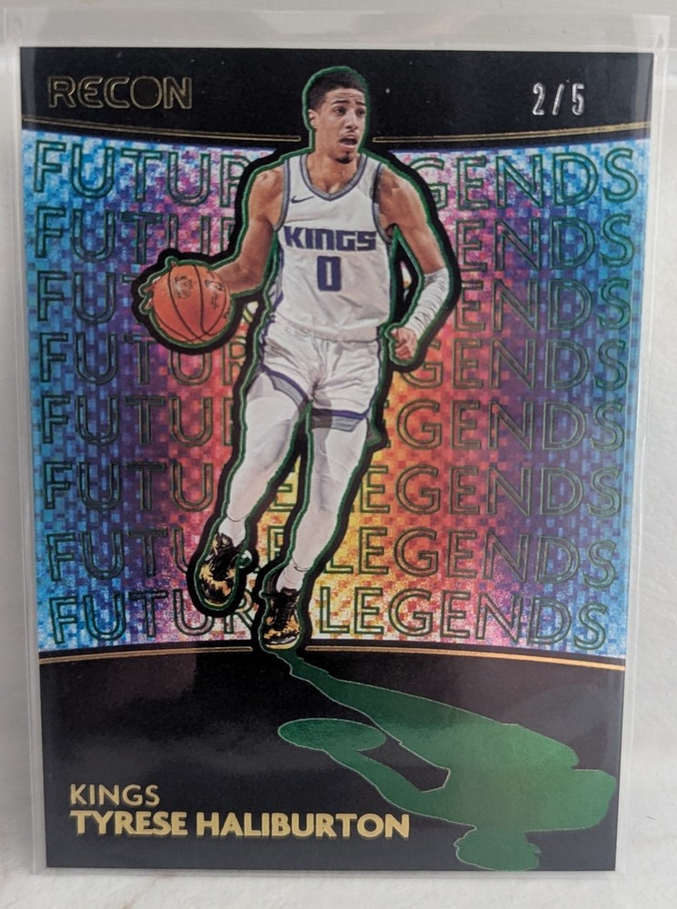 2020-21 Recon Future Legends Tyrese Haliburton Green /5