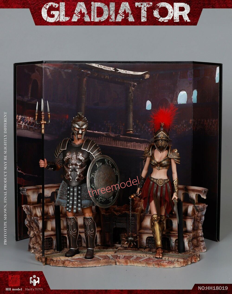 HHModel HH18019 1/6 ROME Empire Legion Gladiator & Female Warrior Set Figure