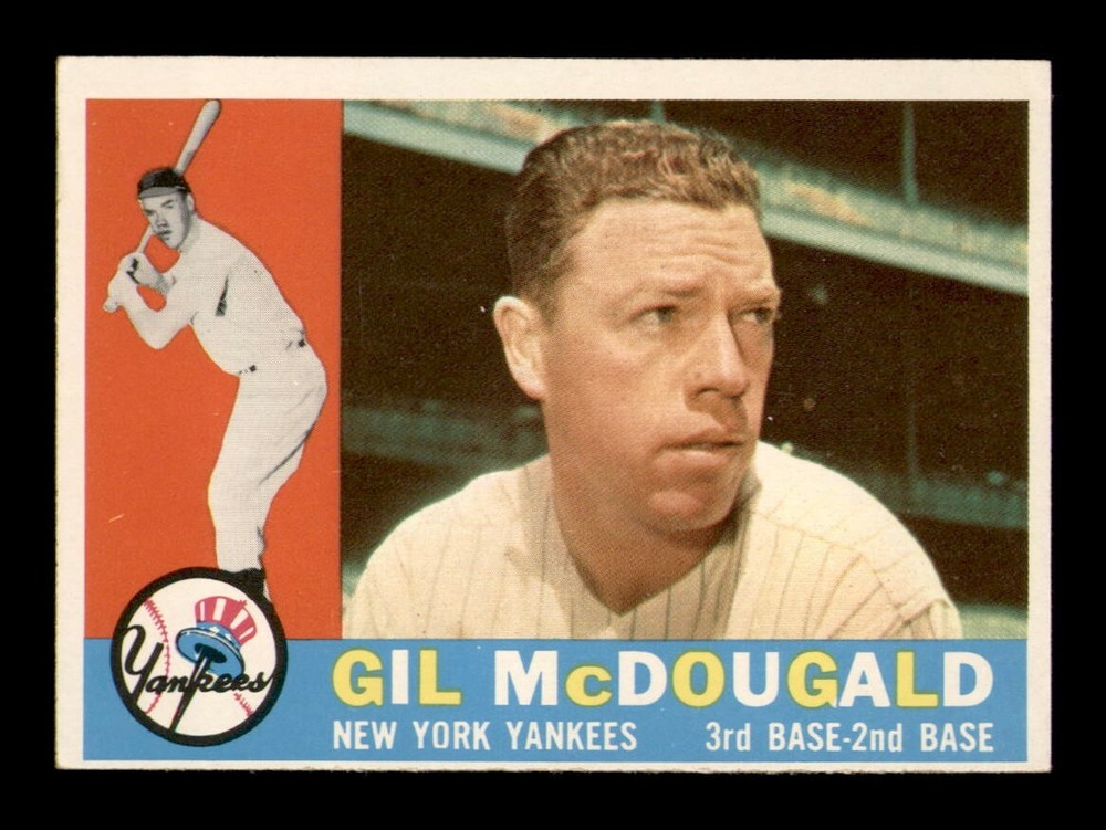 1960 Topps Gil McDonald #247 EX-MT Baseball Card